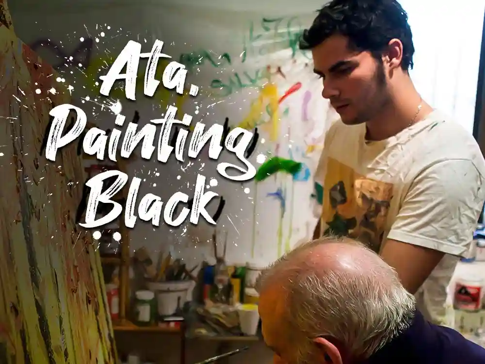 Ata Painting Black