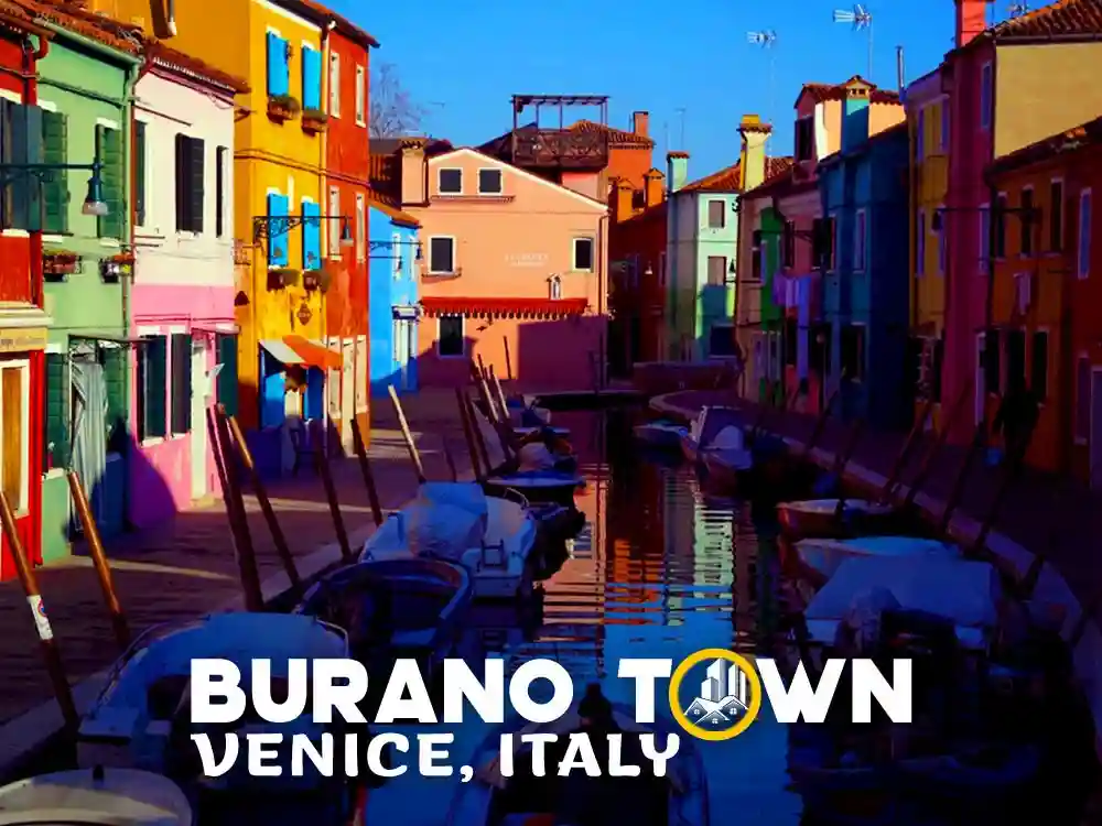 Burano Town Italy