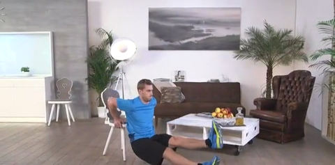 Dips Explosiv Leg Lift