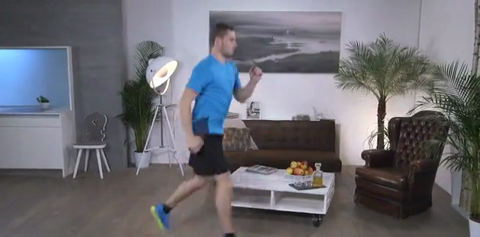 Jumping Lunges