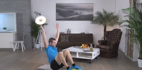 Sit-Up Arm Raiser