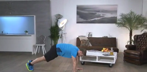Windmill Push-Up